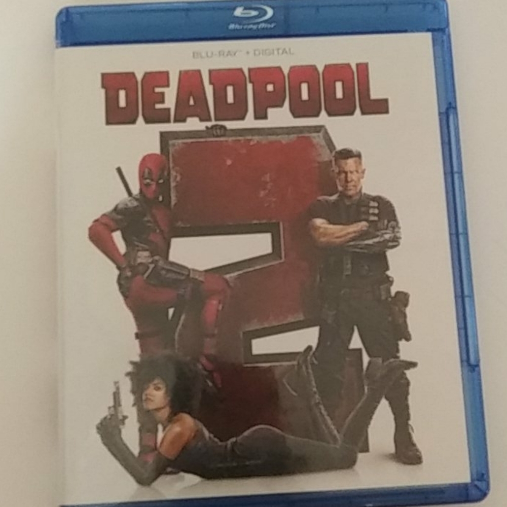 Movie blue ray dvd Dead Pool